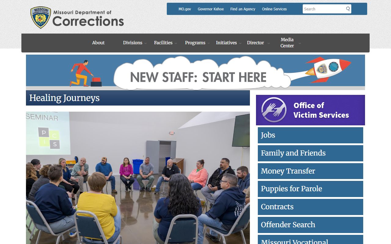 Livingston County criminal court records Missouri Department of Corrections homepage