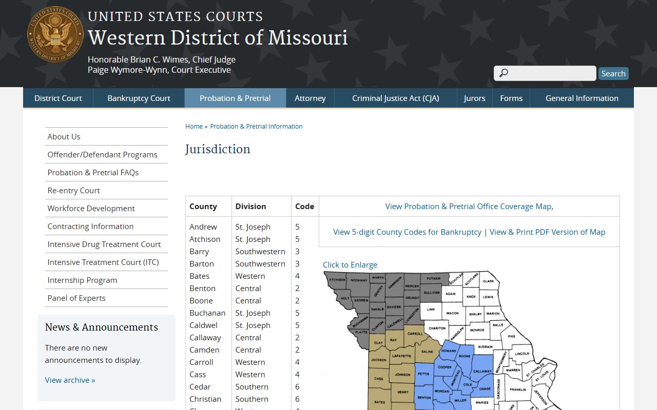 Livingston County Circuit Court records Western District of Missouri jurisdiction page