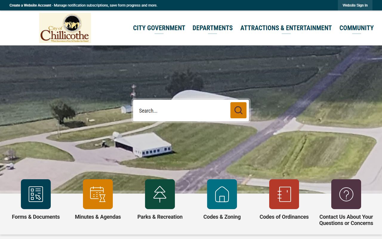Livingston County court records City of Chillicothe official website