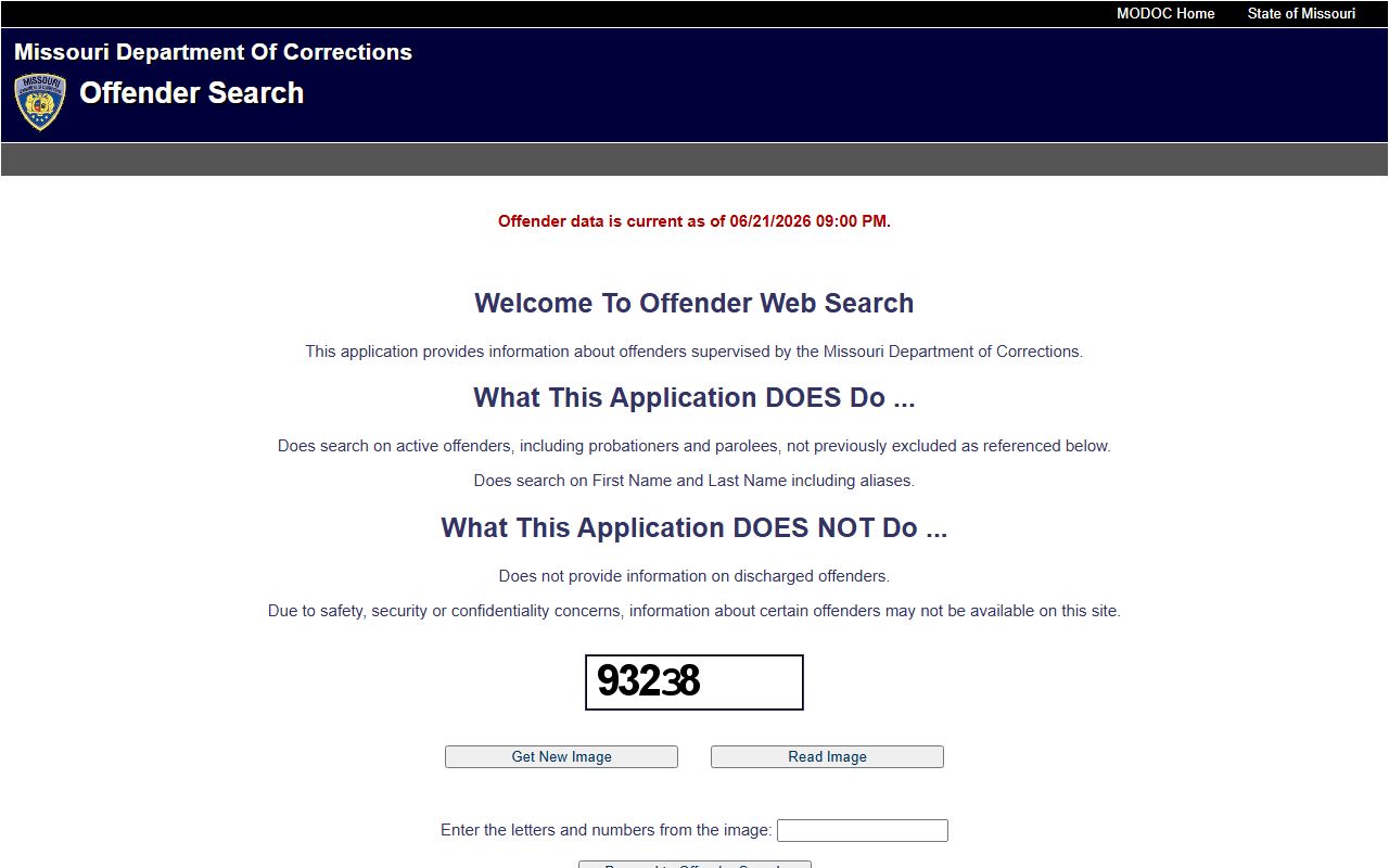 Livingston County inmate search Missouri DOC offender search